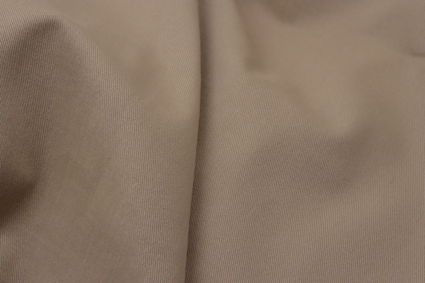 Beige cotton fabric for pants