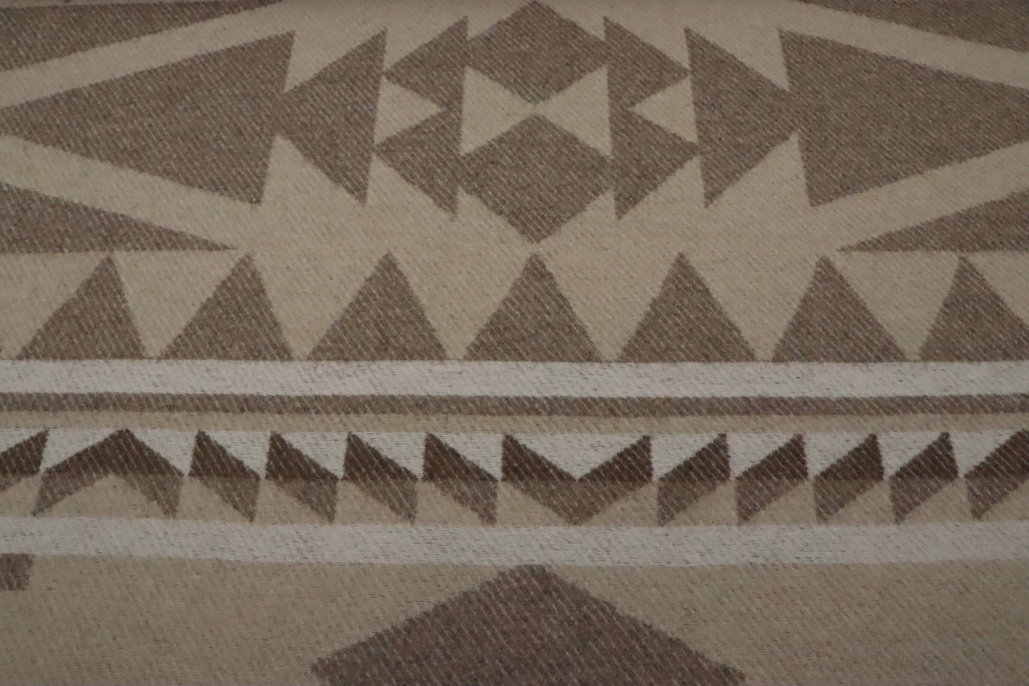 Aztec printed wool fabric | Tepal Wool