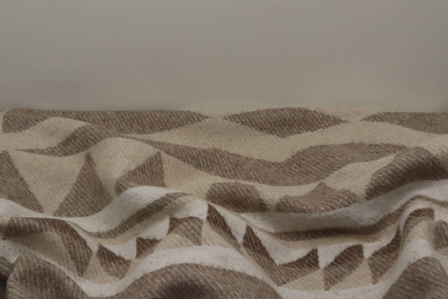 Aztec printed wool fabric | Tepal Wool