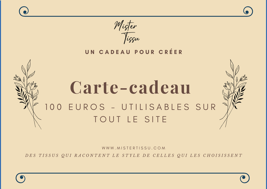 Gift Card - Mister Tissu