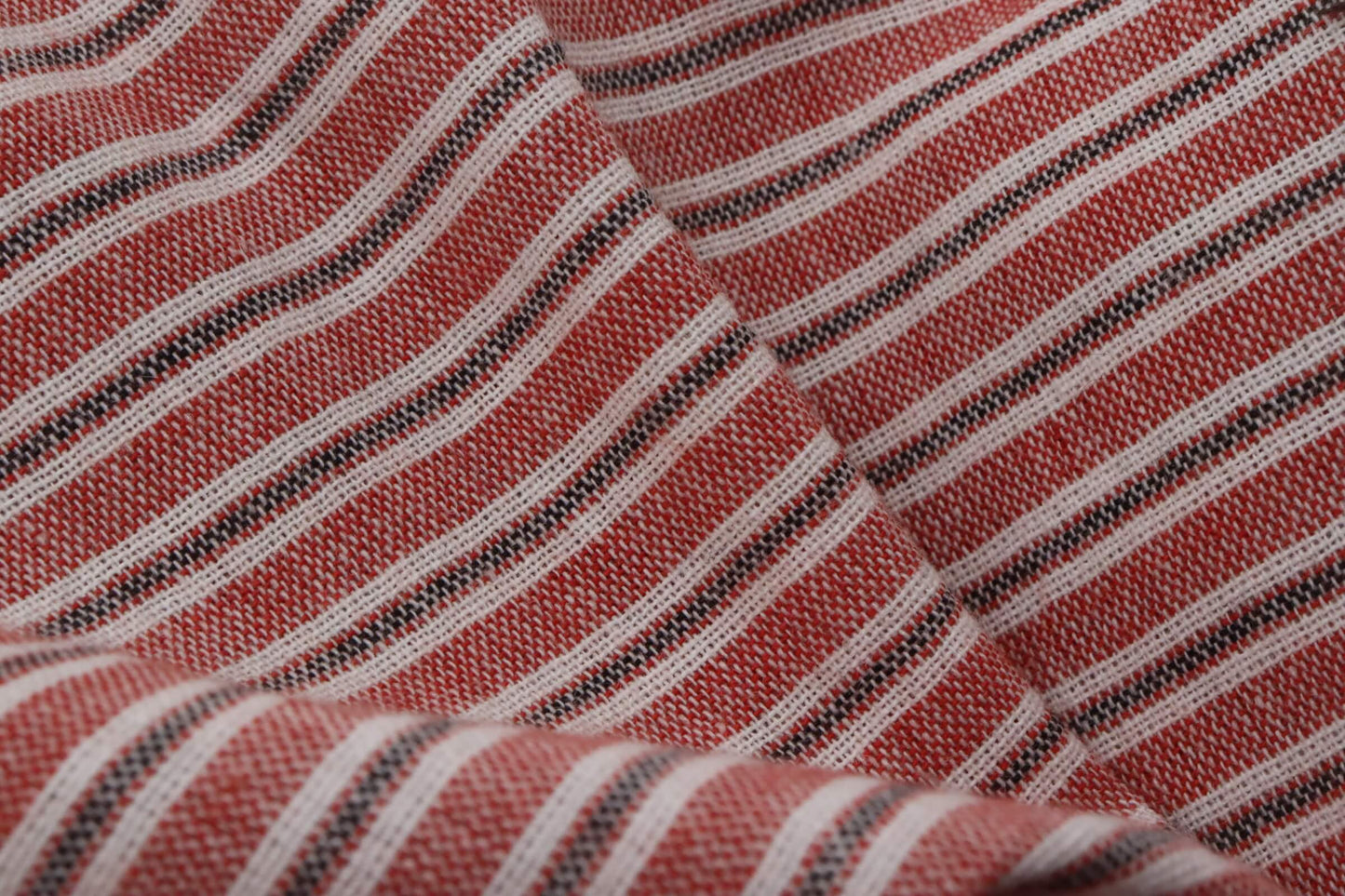 Tissu coton mélangé à rayures | Tramontane