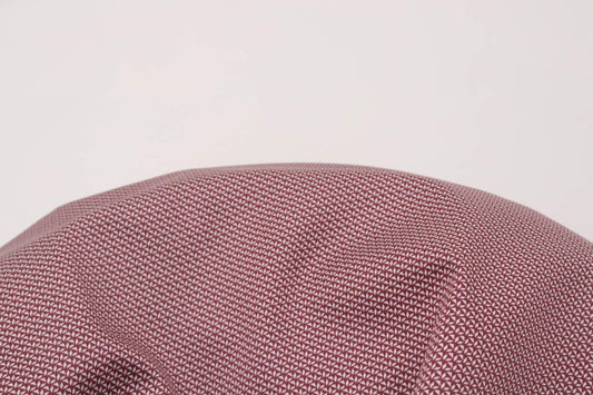 Tissu popeline de coton imprimé | Rouge Quadrivium