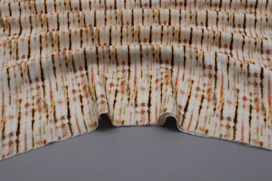 Tissu viscose imprimé tie and dye