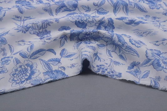 Tissu coton Liberty Tana Lawn | Delft Lagoon