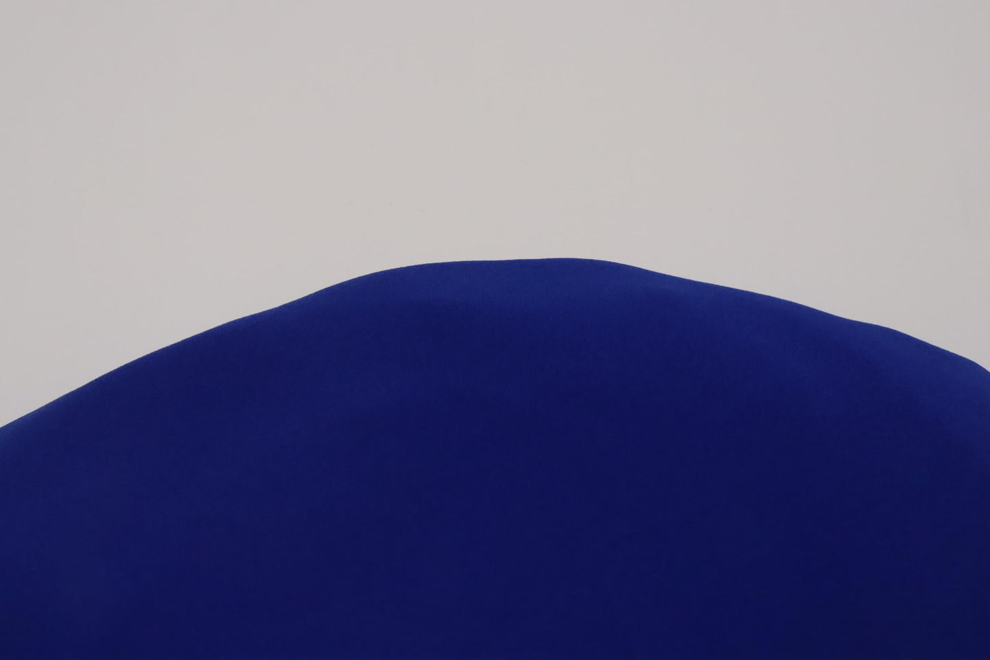 Royal Blue Satin Backed Polyester Fabric | Vermeer Sky
