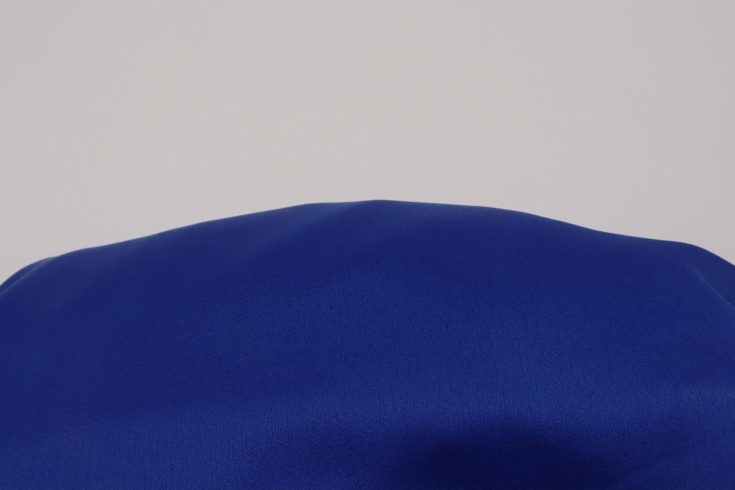 Royal Blue Satin Backed Polyester Fabric | Vermeer Sky