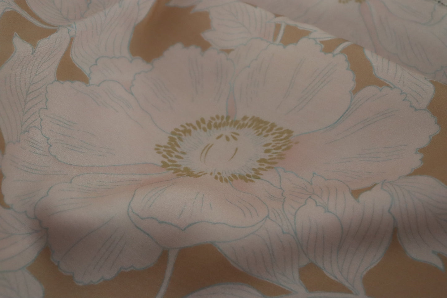 Tissu viscose | Imprimé fleurs