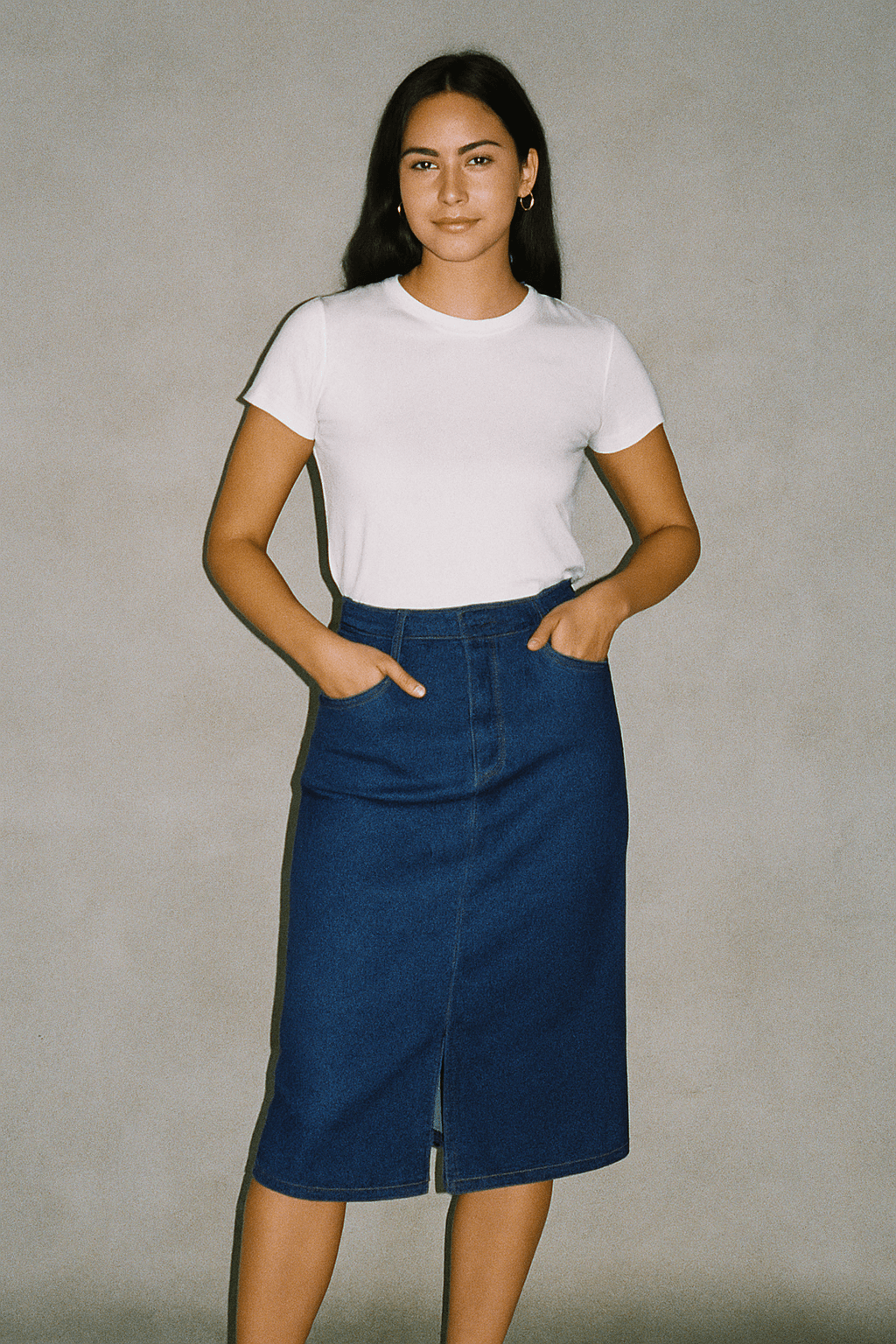 Indigo blue denim fabric with elastane | Indigotte