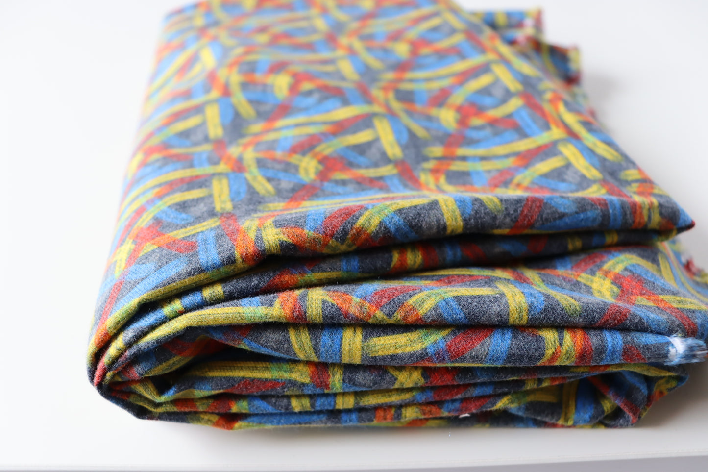 Tissu Coton imprimé graphique | Léa