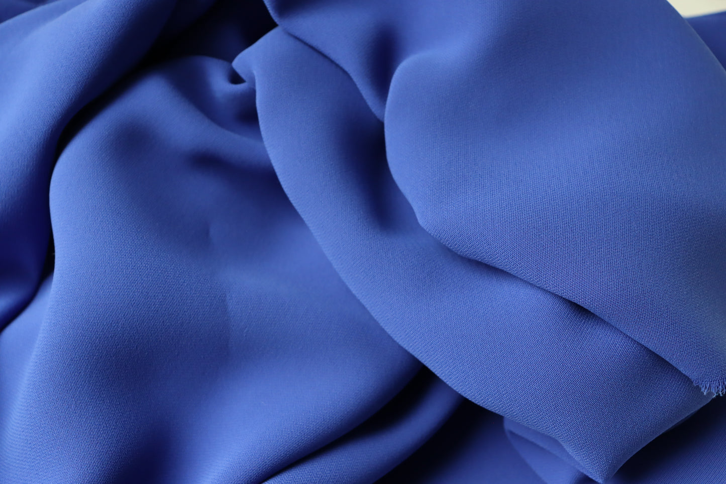 Tissu crêpe de viscose - Bleu violine