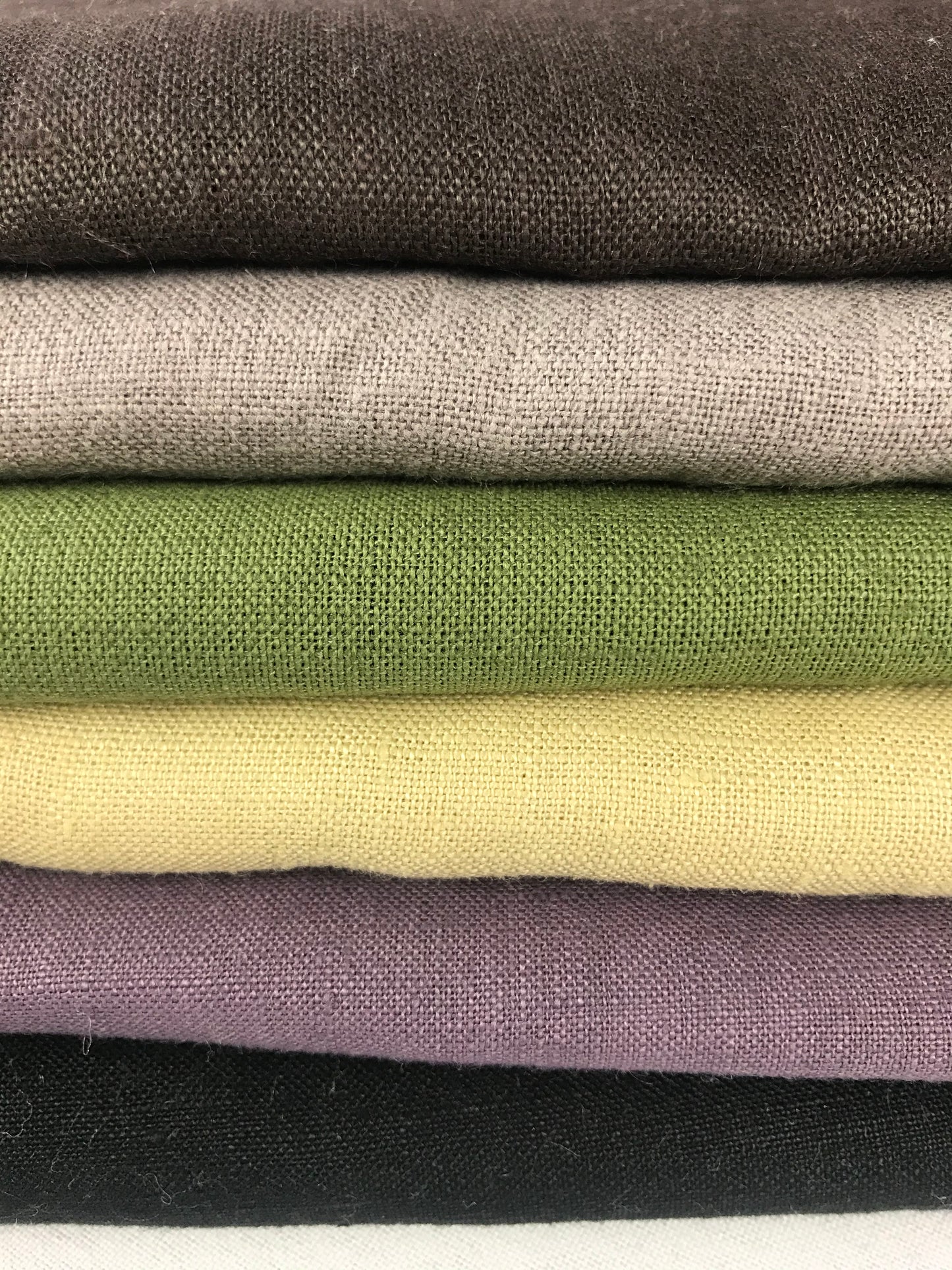 Tissu pur Lin - divers coloris