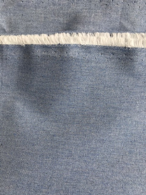 Tissu coton Chambray