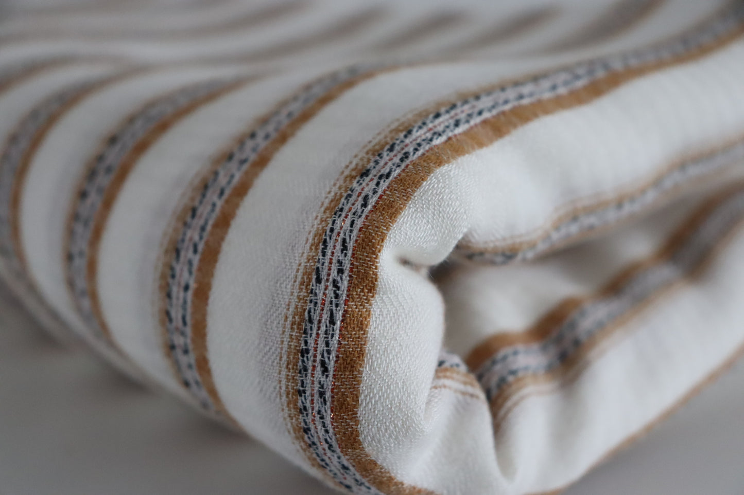 Tissu Coton tissé-teint Lurex | Lise