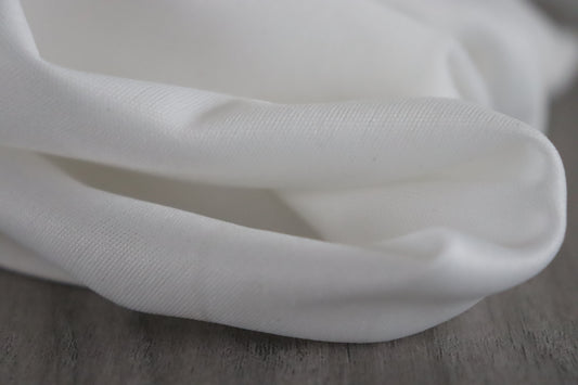 Tissu pour doublure maille stretch blanc