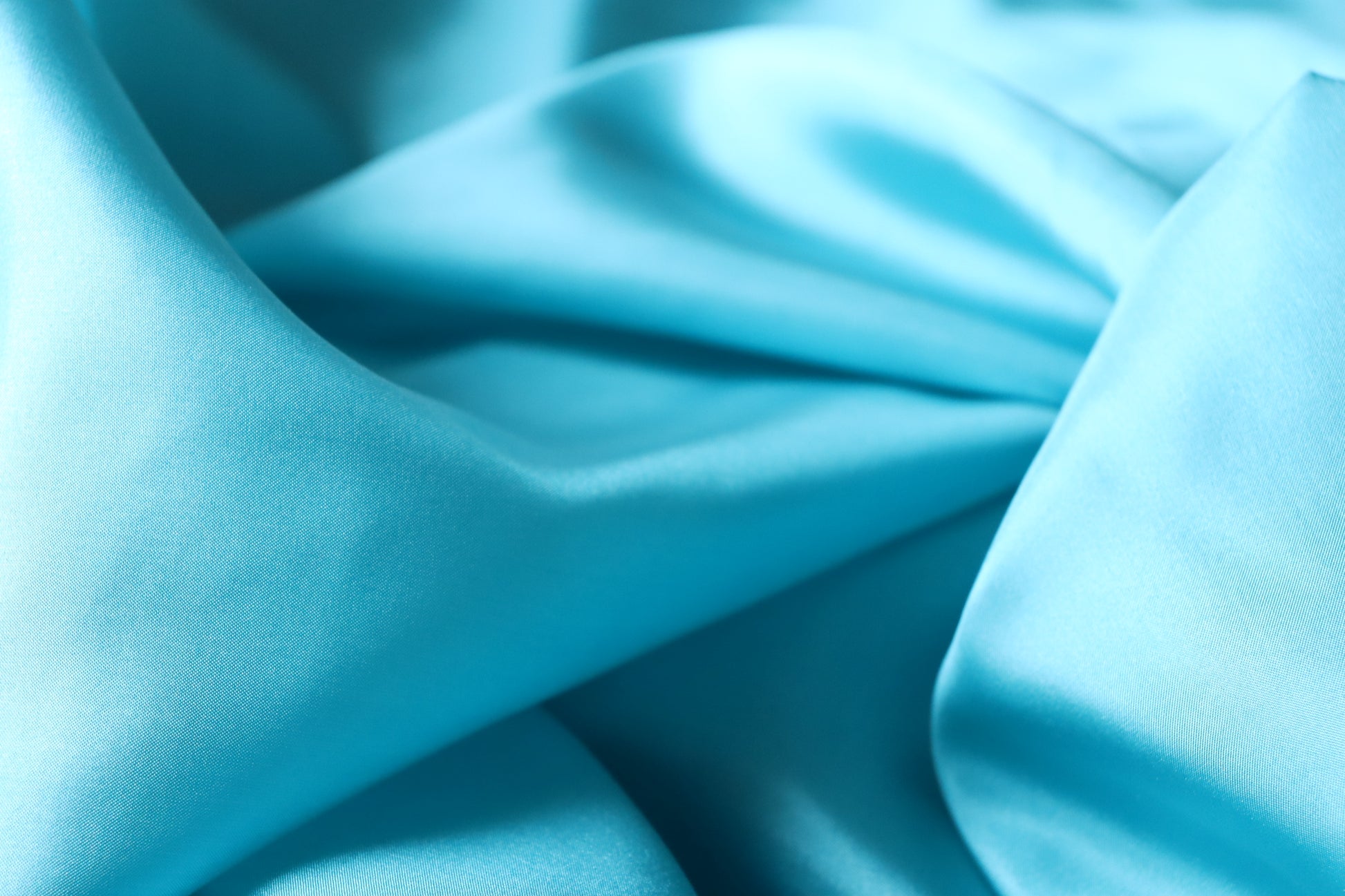 tissu de soie bleu 