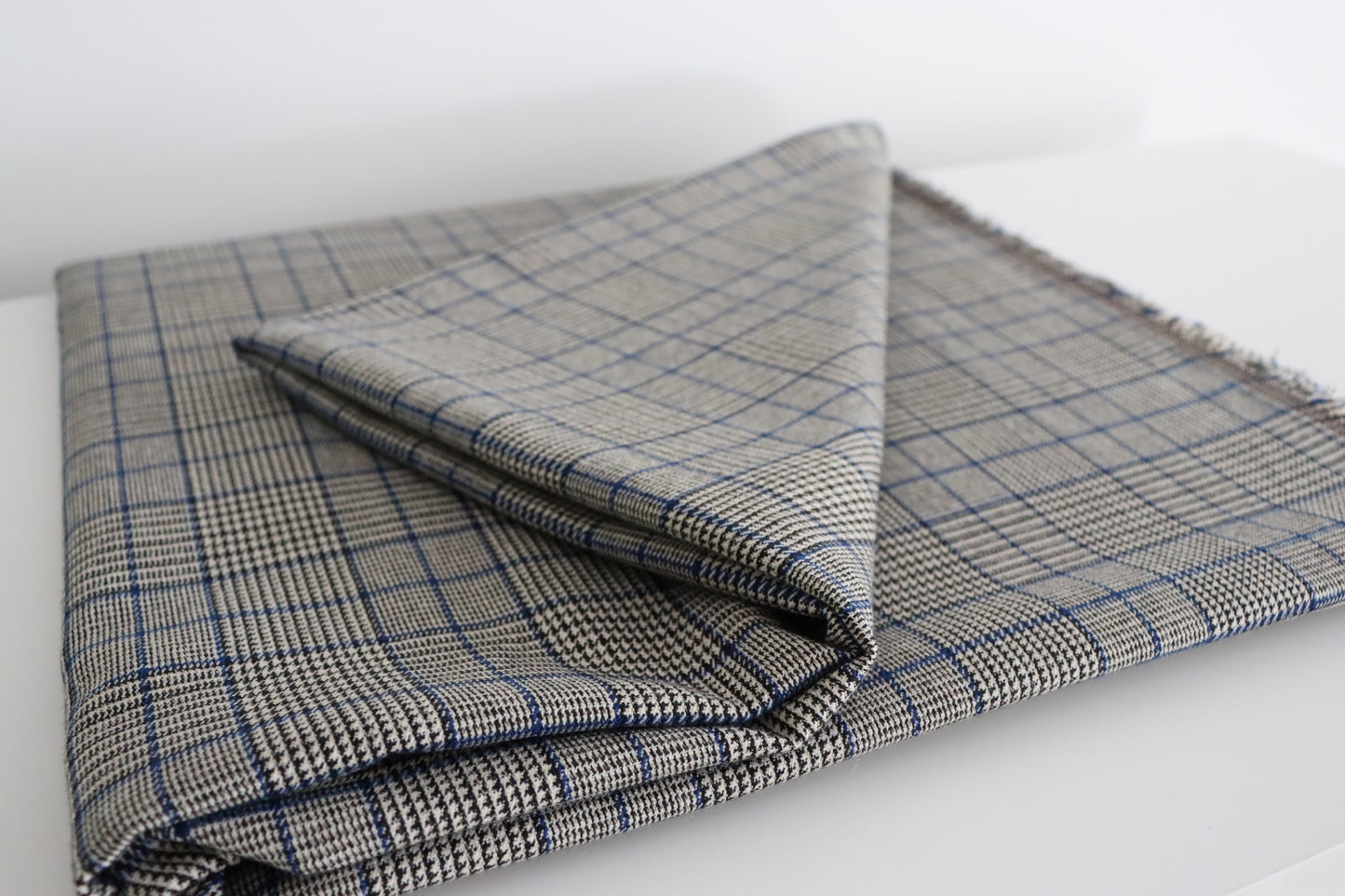 Tissu laine mélangée | Agathe Prince de Galles Tartan