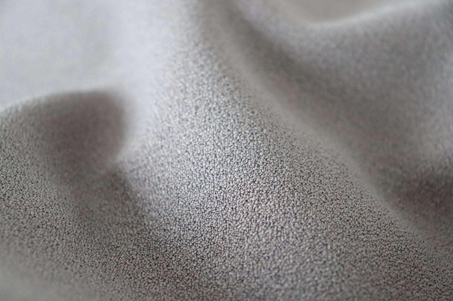 Tissu crêpe de polyester | Gris texturé